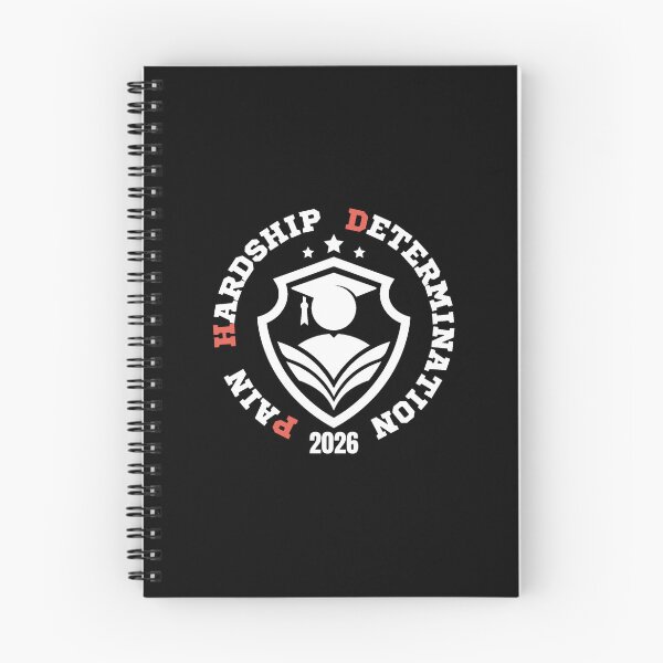 Item preview, Pain, Hardship, Determination Class 2026 – Black Funny PhD Graduation Quote for Doctorate Students and Researchers designed and sold by Artycom.