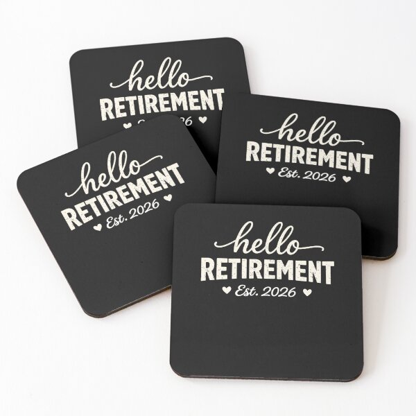 Item preview, Hello Retirement Est. 2026 designed and sold by SofenArt.