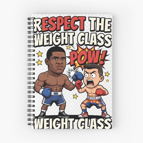 Item preview, Respect the Weight Class – Pow! Boxing Humor Design designed and sold by BloomAxis.
