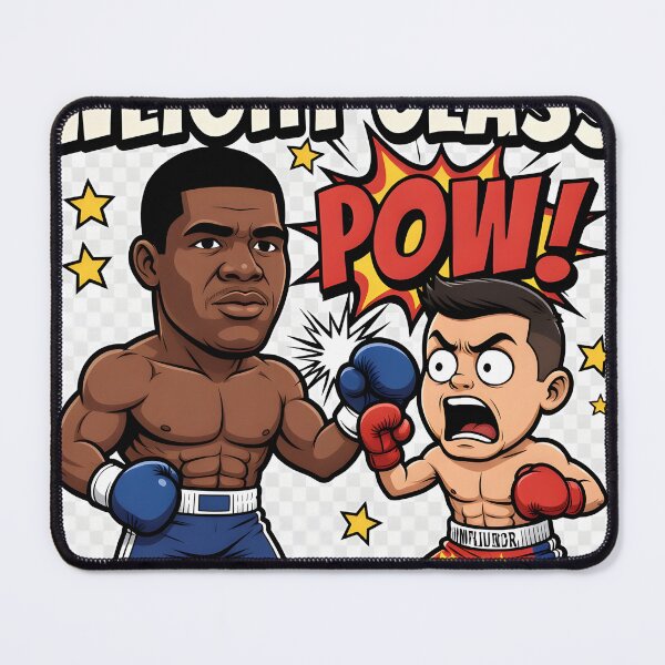 Item preview, Respect the Weight Class – Pow! Boxing Humor Design designed and sold by BloomAxis.