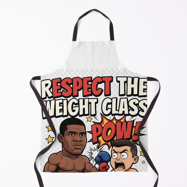 Item preview, Respect the Weight Class – Pow! Boxing Humor Design designed and sold by BloomAxis.