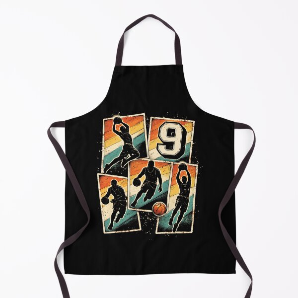 Item preview, Basketball Number 9 Basketball Player Vintage Retro designed and sold by SofenArt.