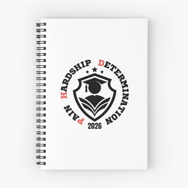 Item preview, Pain, Hardship, Determination Class 2026 – Funny PhD Graduation Quote for Doctorate Students and Researchers designed and sold by Artycom.