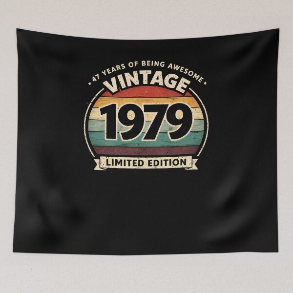Item preview, 47 Years Of Being Awesome Vintage 1979 Limited Edition Birthday designed and sold by SofenArt.