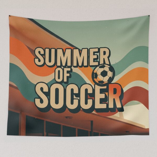Item preview, Summer of Soccer Art designed and sold by HappySproutArt.