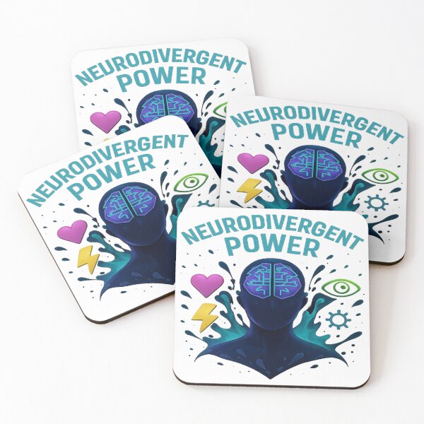 Item preview, Neurodivergent Pixel Brain – Empowerment Splash Design designed and sold by PigiArt.