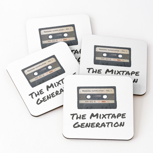 Item preview, The Mixtape Generation - Retro Cassette Tape Vintage 80s 90s Design designed and sold by Artycom.