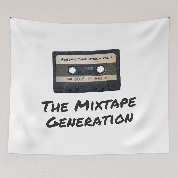 Item preview, The Mixtape Generation - Retro Cassette Tape Vintage 80s 90s Design designed and sold by Artycom.