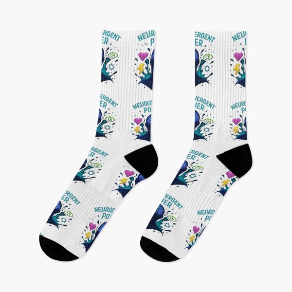 Item preview, Neurodivergent Pixel Brain – Empowerment Splash Design designed and sold by PigiArt.