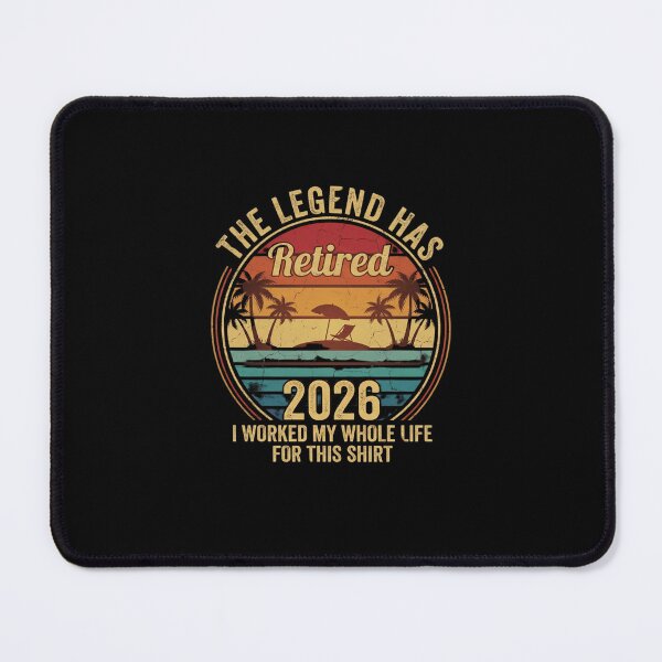 Item preview, The Legend Has Retired 2026 I Worked My Whole Life For This Shirt designed and sold by SofenArt.