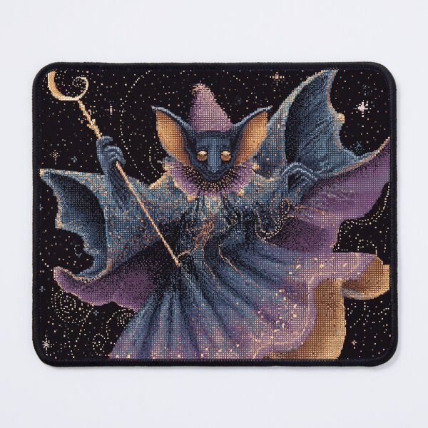 Item preview, Bat Wizard Pixel Art designed and sold by Kaos-Bit.