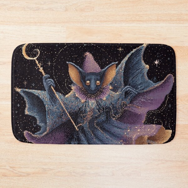 Item preview, Bat Wizard Pixel Art designed and sold by Kaos-Bit.