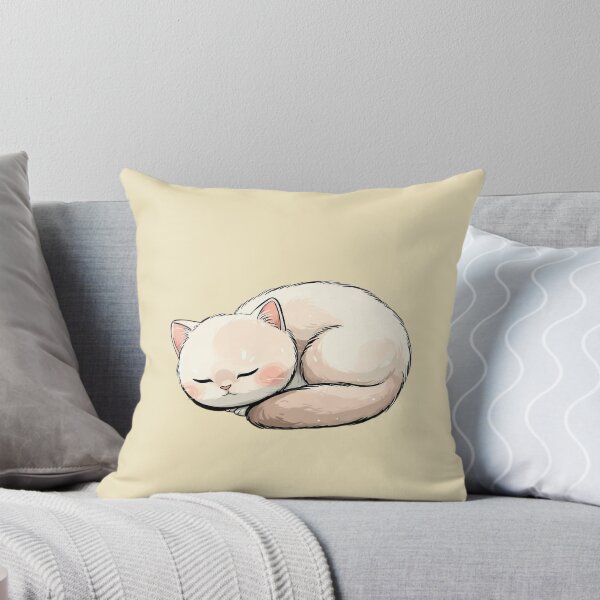 Item preview, Sleeping Kitten – Cute cat motif in a peaceful mood designed and sold by Meiersbeste.