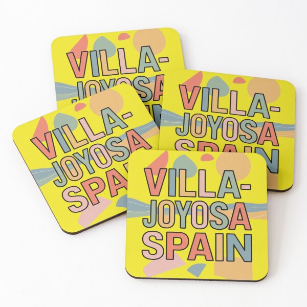 Item preview, Villajoyosa Spain Dynamic Travel Typography Poster designed and sold by Timeless Design.