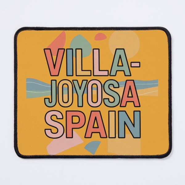 Item preview, Villajoyosa Spain Dynamic Travel Typography Poster designed and sold by Timeless Design.