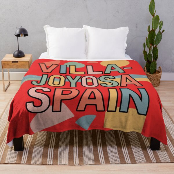 Item preview, Villajoyosa Spain Dynamic Travel Typography Poster designed and sold by Timeless Design.