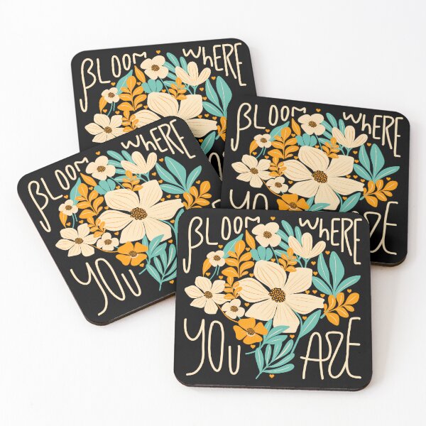 Item preview, Bloom Where You Are – Boho Retro Floral Graphic Tee designed and sold by Clara Fruggeri.