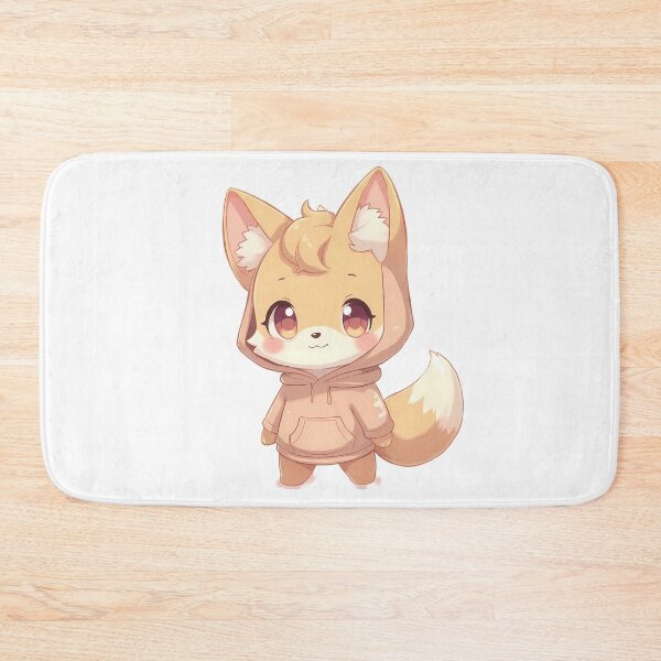 Item preview, Cozy Fox Spirit – Cute Kawaii Fantasy Character designed and sold by santi-ia.