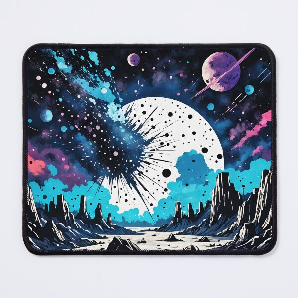 Item preview, A Glitch in the Moon, Ai Generated Art  designed and sold by ACC .