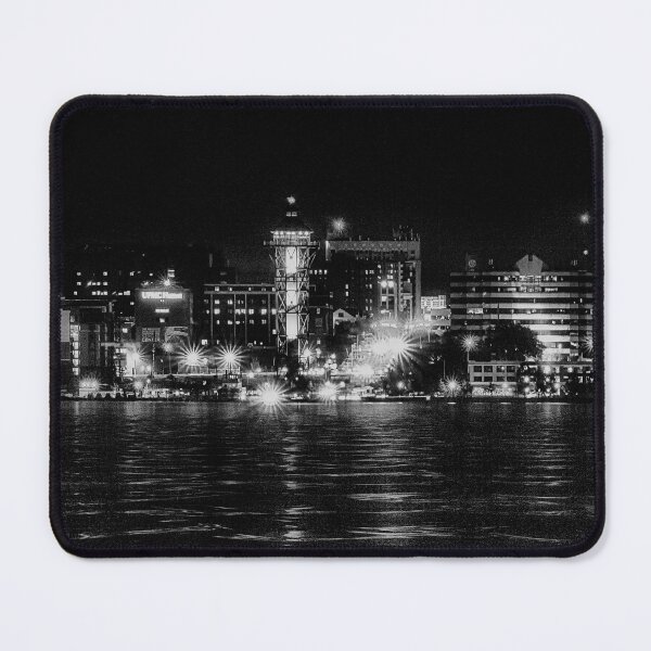 Item preview, Erie at Night Monochrome designed and sold by Kathy Weaver.