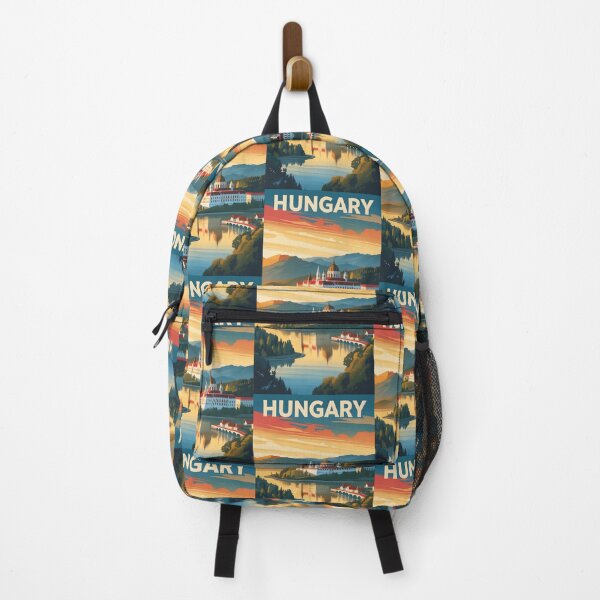 Item preview, Hungary Retro Vintage Travel Design designed and sold by TravelersGems.