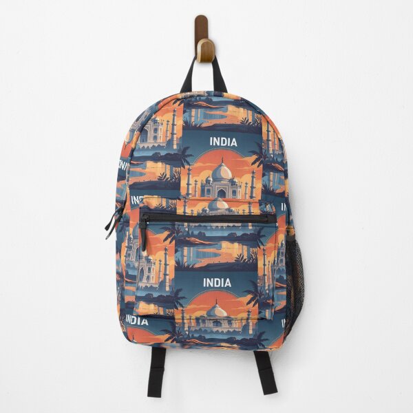 Item preview, India Retro Vintage Travel Design designed and sold by TravelersGems.