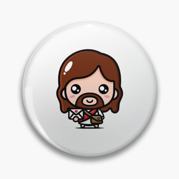 Item preview, Chibi Jesus with letter designed and sold by ssamoey.
