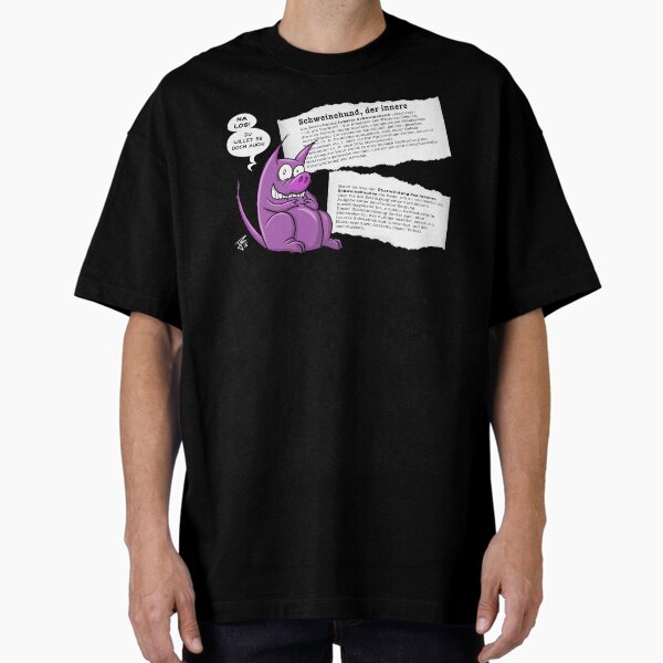 Der innere Schweinehund Oversized T-Shirt