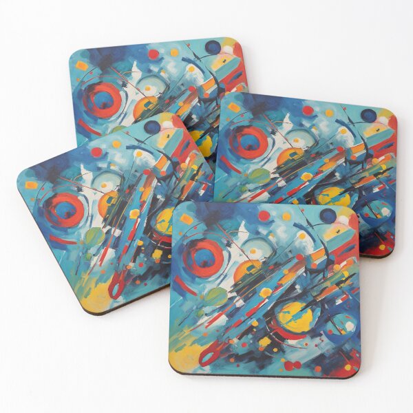 Item preview, Dynamic Abstract Composition Celestial Collision designed and sold by taiche.
