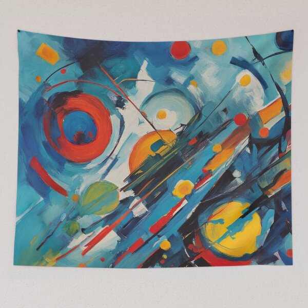 Item preview, Dynamic Abstract Composition Celestial Collision designed and sold by taiche.