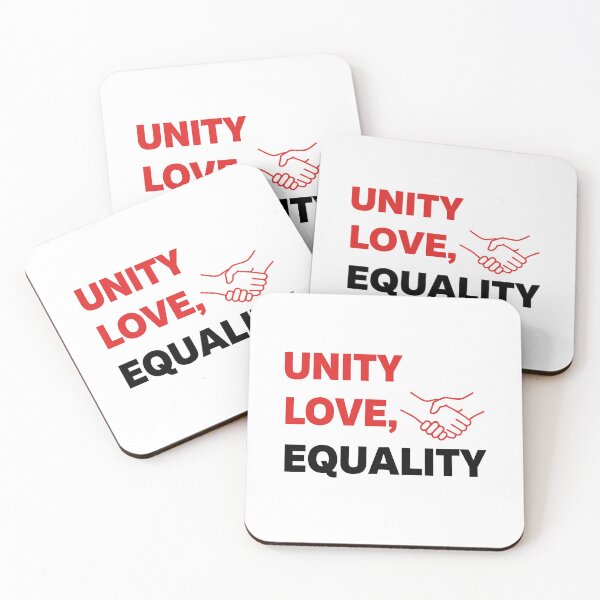 Item preview, Bold Statement Unity Love Equality T-Shirt Protest Poster Vector Graphic Tee Gift Idea designed and sold by mantra2023.