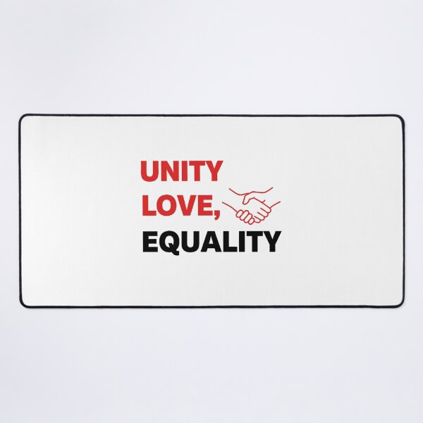 Item preview, Bold Statement Unity Love Equality T-Shirt Protest Poster Vector Graphic Tee Gift Idea designed and sold by mantra2023.