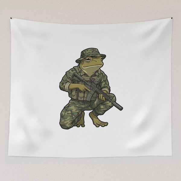 Item preview, Navy Seals frog designed and sold by RAWLIFEGRAPHIC.