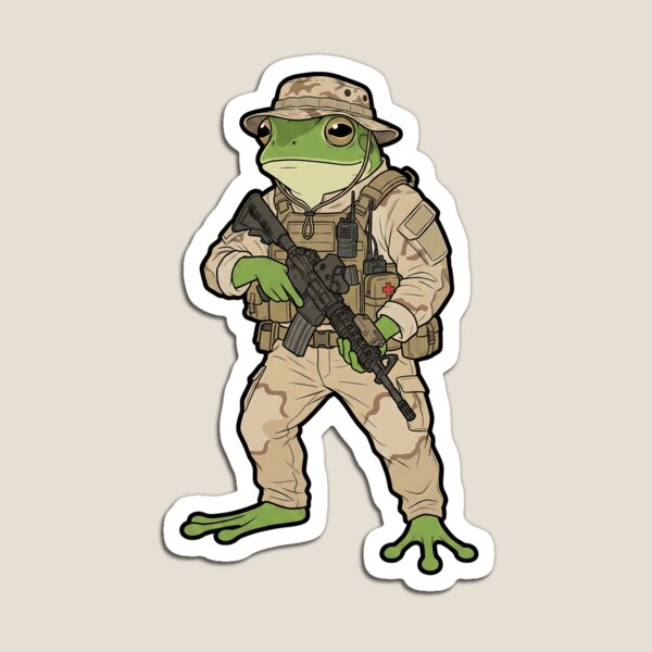 Item preview, Navy Seals frog designed and sold by RAWLIFEGRAPHIC.