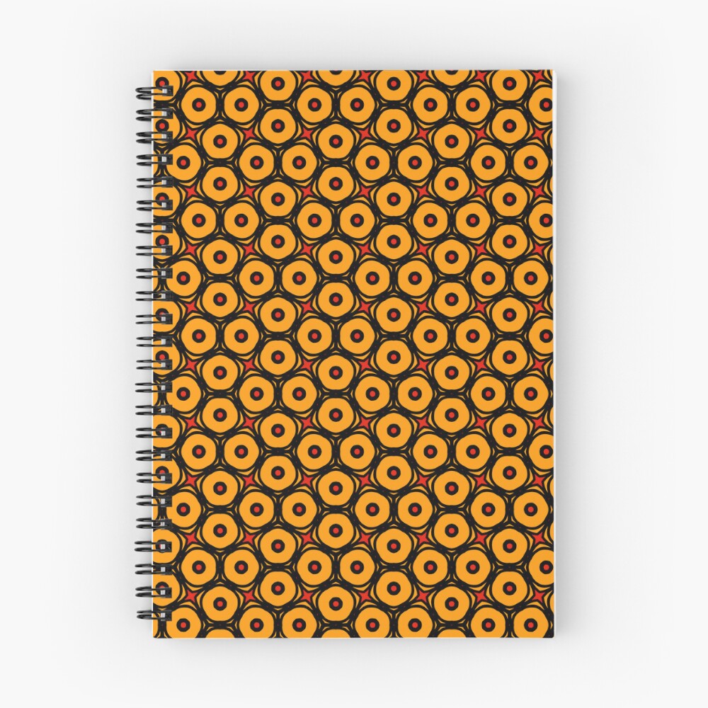 Vista previa del artículo con la obra «Cuaderno de espiral», diseñado y vendido por Rucku.