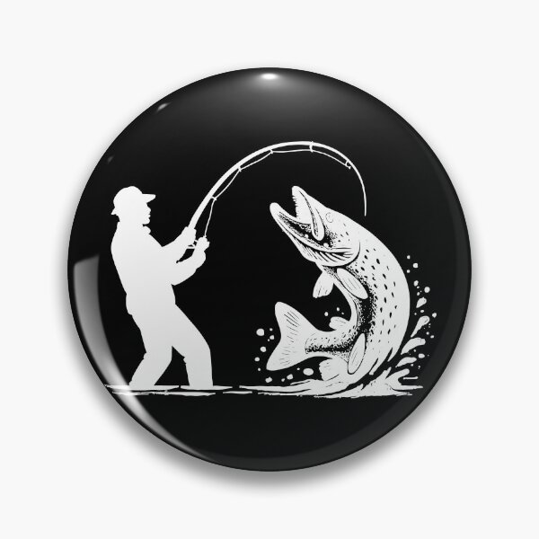 Item preview, Pike, pike angler, fishing, predator angler, gift shop designed and sold by Pineapple-Tree.