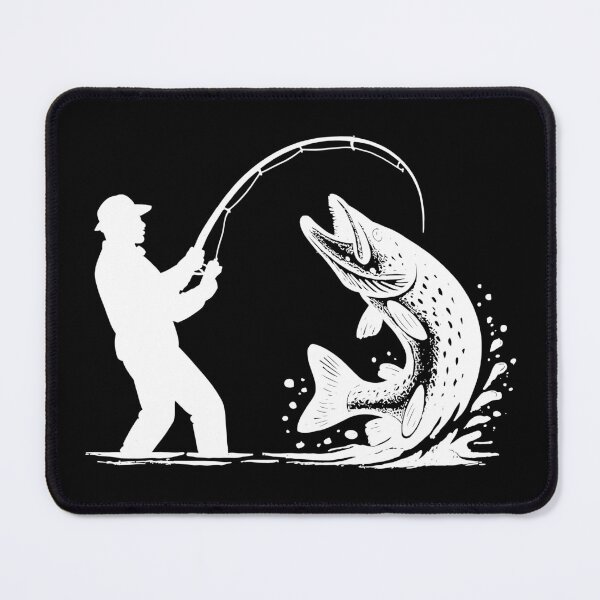 Item preview, Pike, pike angler, fishing, predator angler, gift shop designed and sold by Pineapple-Tree.