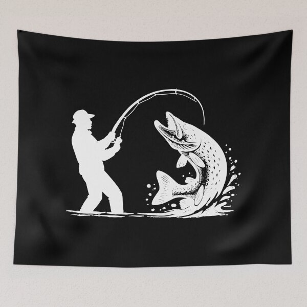 Item preview, Pike, pike angler, fishing, predator angler, gift shop designed and sold by Pineapple-Tree.