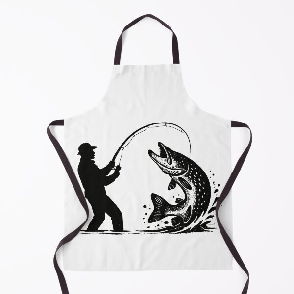 Item preview, Pike, pike angler, fishing, predator angler, gift shop designed and sold by Pineapple-Tree.