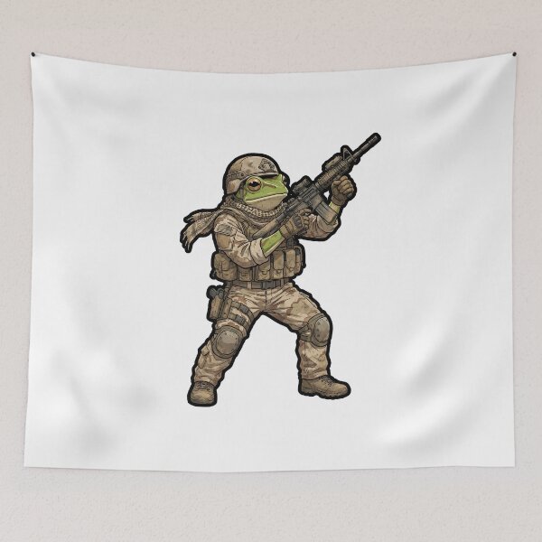 Item preview, Navy Seals frog designed and sold by RAWLIFEGRAPHIC.