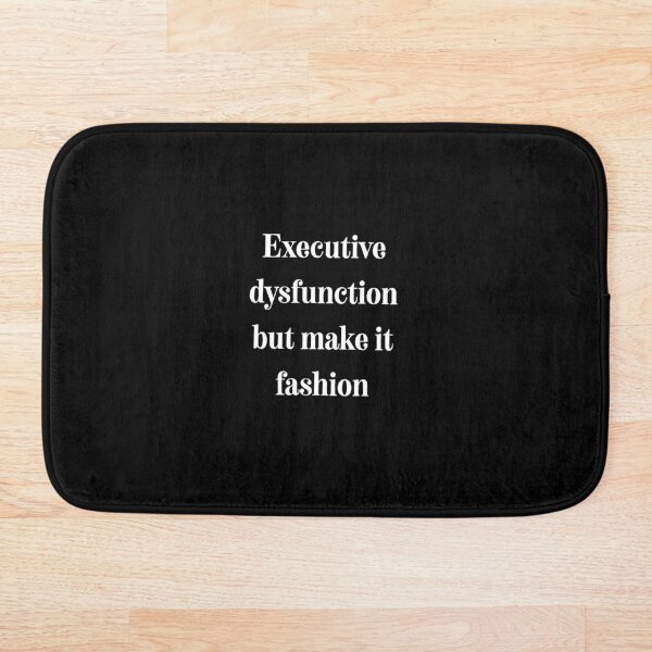 Aperçu de l'œuvre T-shirt humoristique sur le dysfonctionnement exécutif, le TDAH et la neurodivergence. créée et vendue par Dasun  Max.
