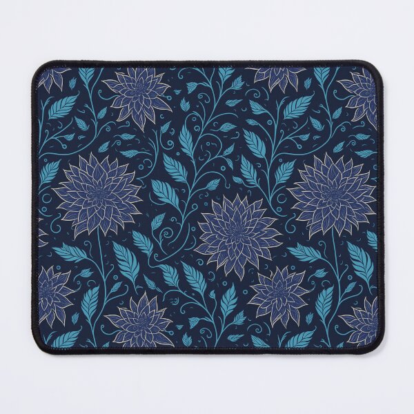 Item preview, Flower pattern, Blues designed and sold by PrithviApparels.