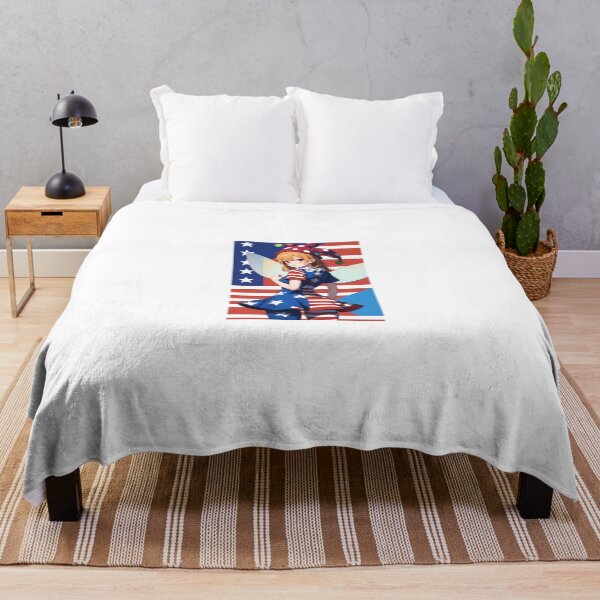 Item preview, Clownpiece Touhou - Hell Fairy Stars and Stripes Anime Girl Art designed and sold by iloveanimechibi.