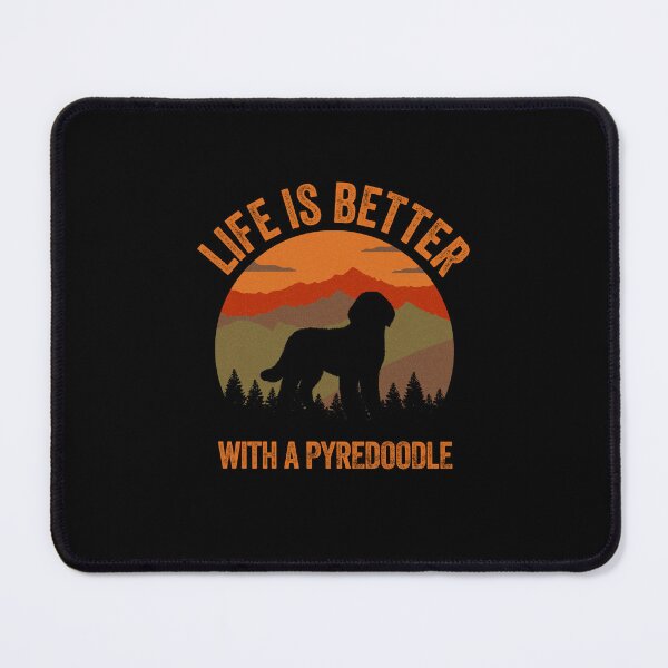 Item preview, Life Is Better With A Pyredoodle Retro Country  designed and sold by Guarddogdrive.
