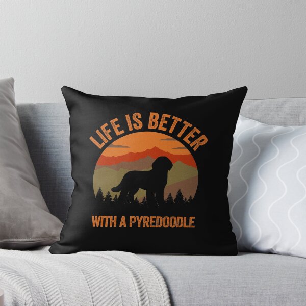 Item preview, Life Is Better With A Pyredoodle Retro Country  designed and sold by Guarddogdrive.