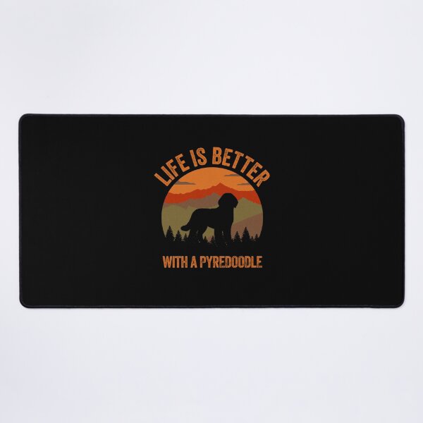 Item preview, Life Is Better With A Pyredoodle Retro Country  designed and sold by Guarddogdrive.