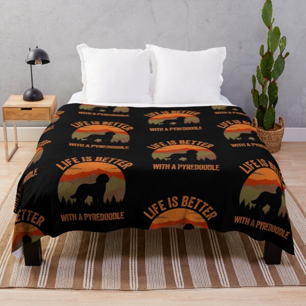 Item preview, Life Is Better With A Pyredoodle Retro Country  designed and sold by Guarddogdrive.