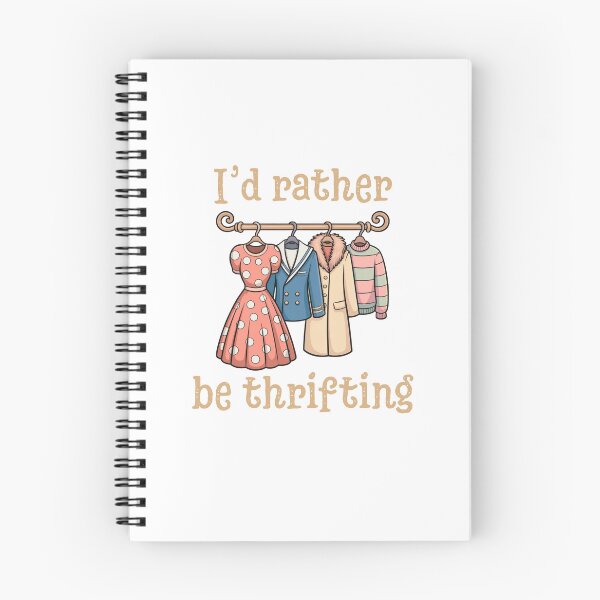 Item preview, "I'd rather be thrifting" clothes designed and sold by Chris-graphics-art.