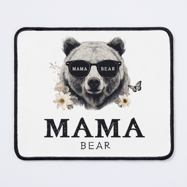 Item preview, Cool Mama Bear Sunglasses Floral Mom Art designed and sold by Anastasiia Yurevych.