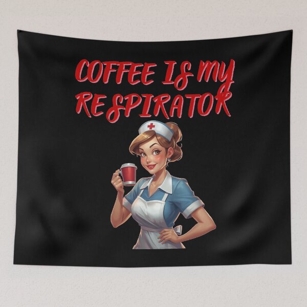 Item preview, Nurse Coffee - Nurse Humor Design designed and sold by StaticMood.
